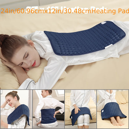 Extra Large Electric Heating Pad, Fast Heating for Back, Neck & Shoulders - Homvista