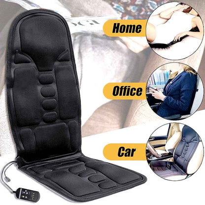 Fashionable Massage Chair Cushion With Heated Neck Pillow - Homvista