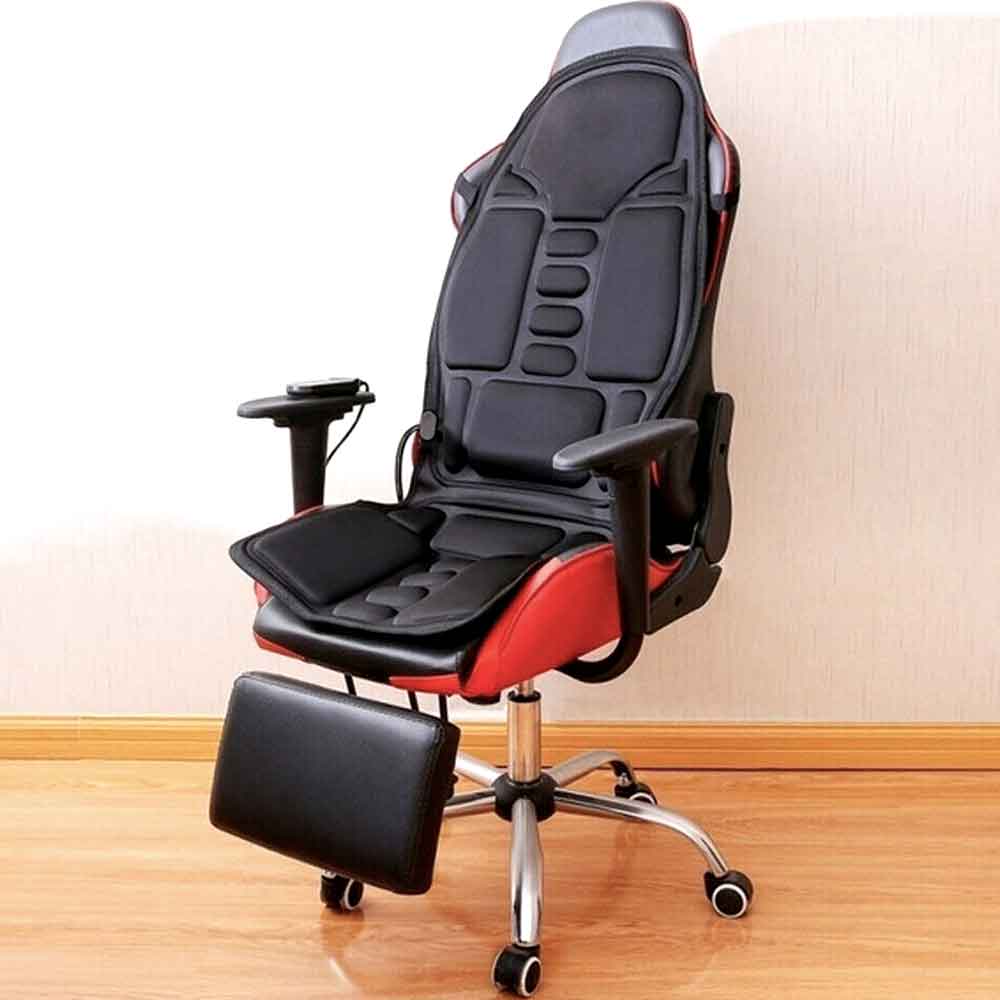 Fashionable Massage Chair Cushion With Heated Neck Pillow - Homvista