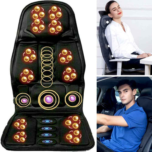 Fashionable Massage Chair Cushion With Heated Neck Pillow - Homvista