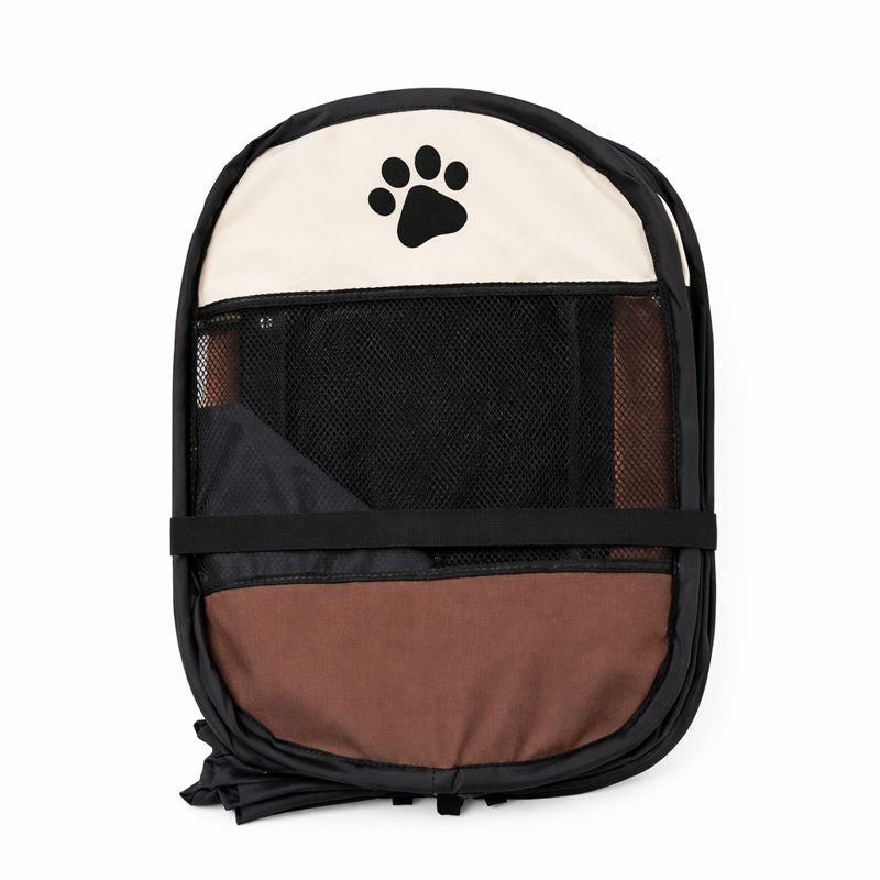 Foldable Pet Playpen, 28.7-Inch Dog & Cat Pen with Breathable Mesh for Indoor & Outdoor Use - Homvista