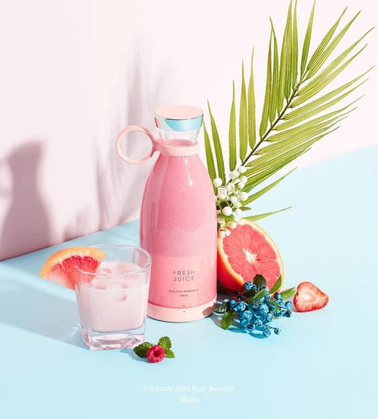 Fresh Juice Portable Blender - Mini Smoothie Blender USB Chargeable - Homvista