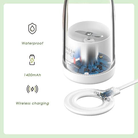 Fresh Juice Portable Blender - Mini Smoothie Blender USB Chargeable - Homvista