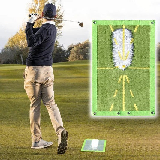 Golf Training Mat for Swing Detection Batting - Homvista