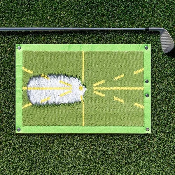 Golf Training Mat for Swing Detection Batting - Homvista