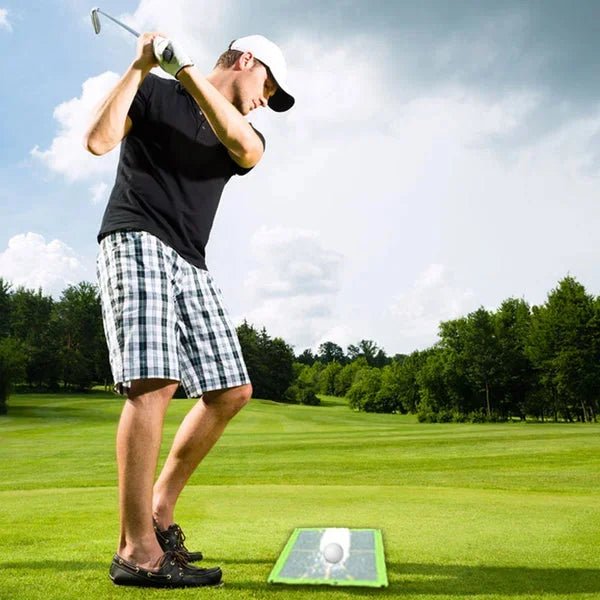 Golf Training Mat for Swing Detection Batting - Homvista