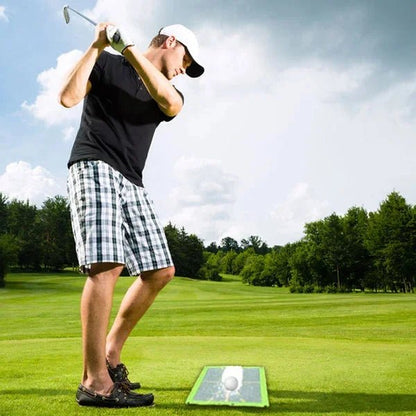 Golf Training Mat for Swing Detection Batting - Homvista