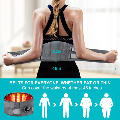 Heating Pad And Lower Back Massager - Homvista