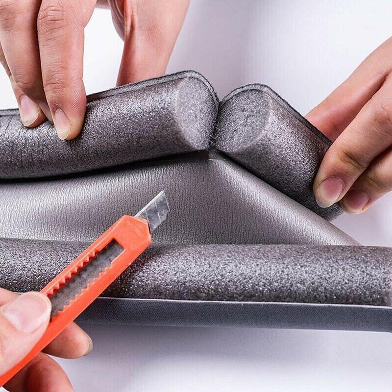 Home Garage Weather Stripping Bottom Under Door Insulation Seal Strip - Homvista