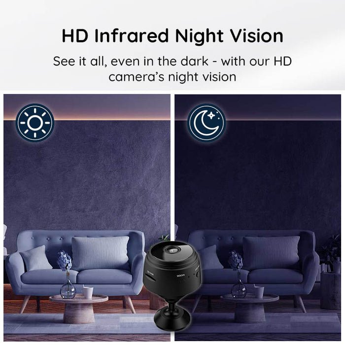 Mini Camera WiFi HD 1080P Night Vision - Homvista