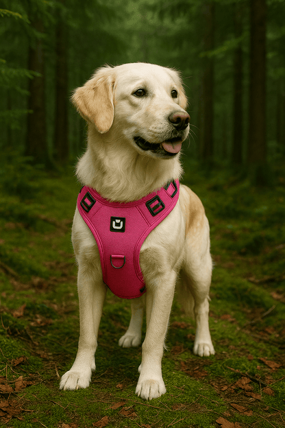 No-Pull Dog Harness with Handle, Adjustable Padded Walking & Training Harness - Homvista