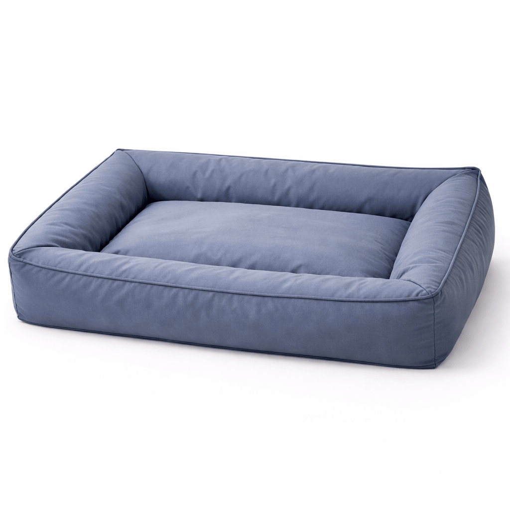 Orthopedic Dog Bed, Memory Foam Bolster Bed with 360° Support & Water-Resistant Cover - Homvista