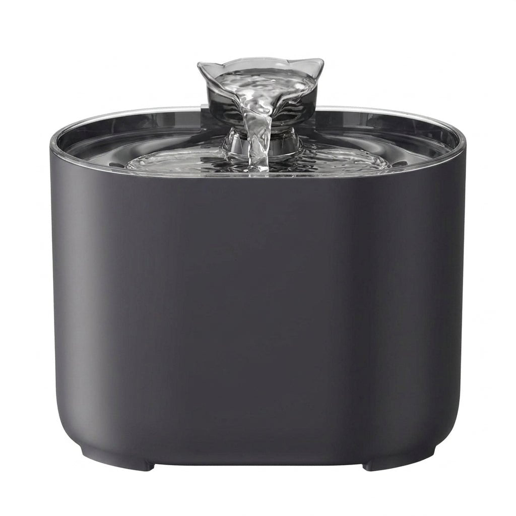 Pet Water Fountain, 2.2L Sensor-Activated Cat & Dog Fountain with Filter & 35dB Quiet Pump - Homvista