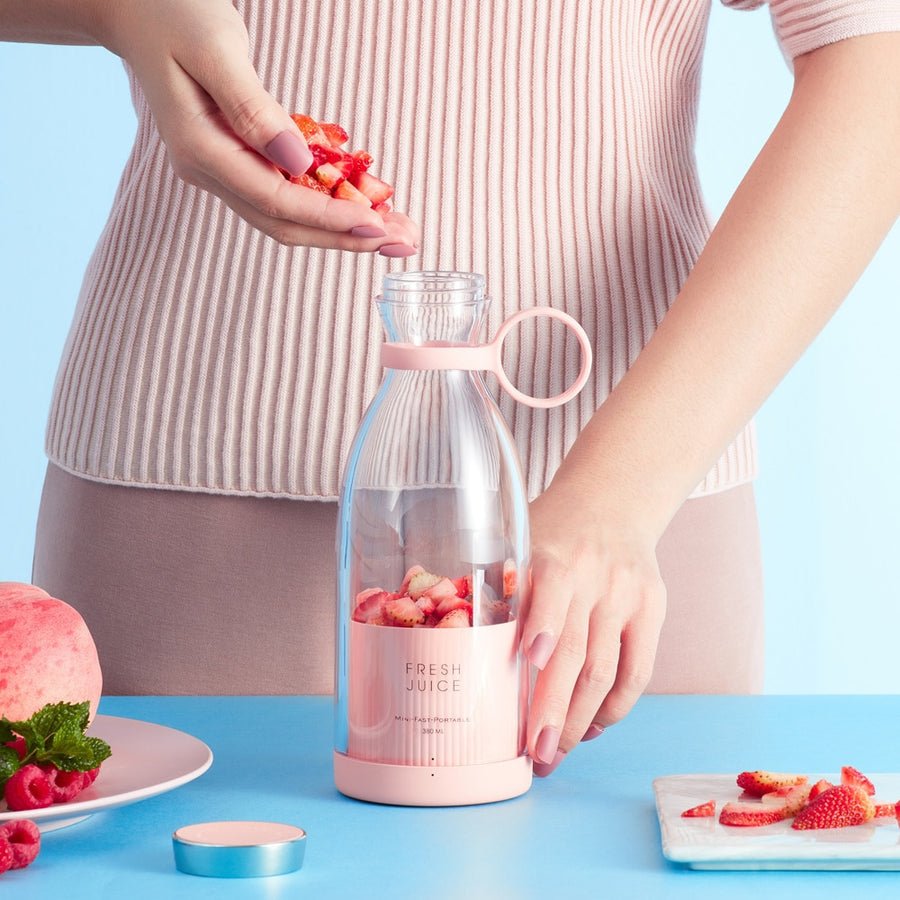 Portable Electric Fruit Mixers Juicer Blender - Homvista