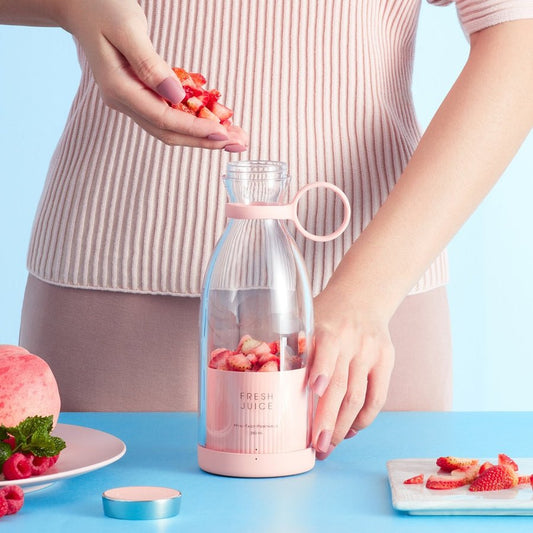 Portable Electric Fruit Mixers Juicer Blender - Homvista