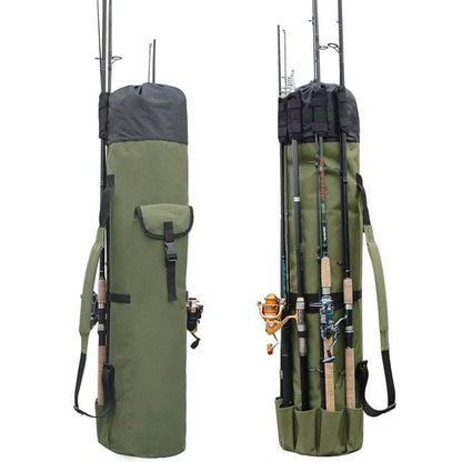 Portable Fishing Rod & Tackle Bag - Homvista