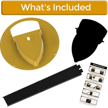 Premium Bucket Lid Mouse Trap - Homvista