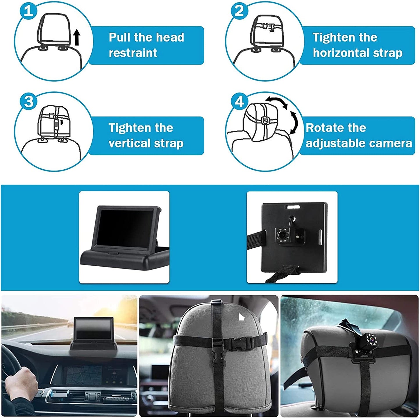 Premium Car Baby Monitor Camera - Homvista