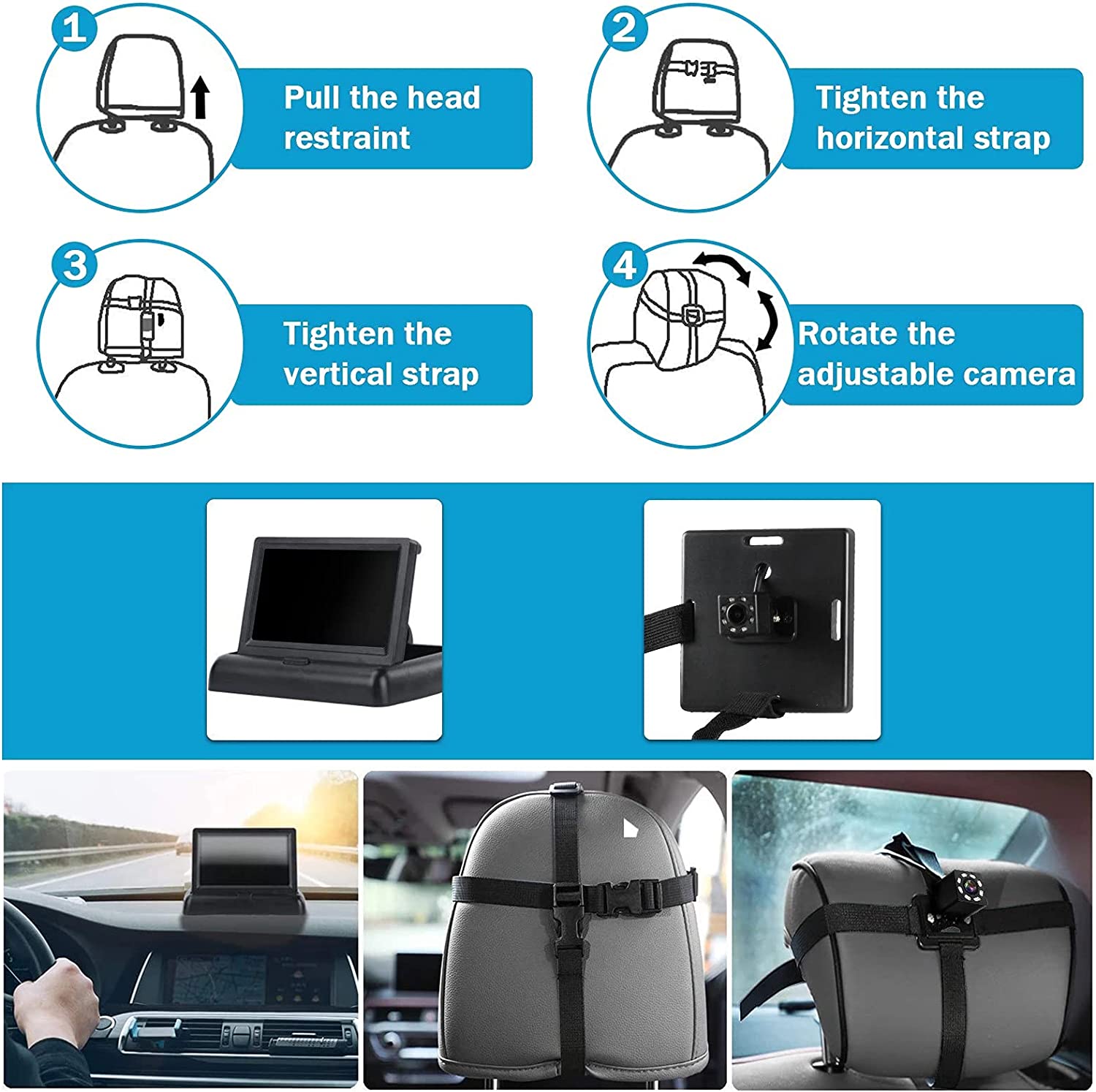Premium Car Baby Monitor Camera - Homvista
