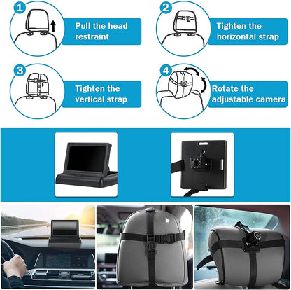 Premium Car Baby Monitor Camera - Homvista