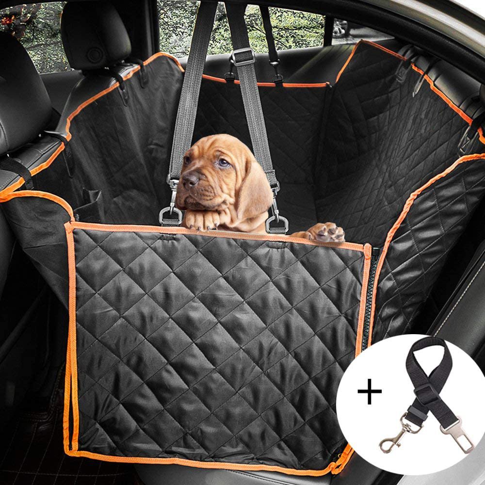 Premium Dog Car Seat Cover Waterproof Hammock Protector - Homvista