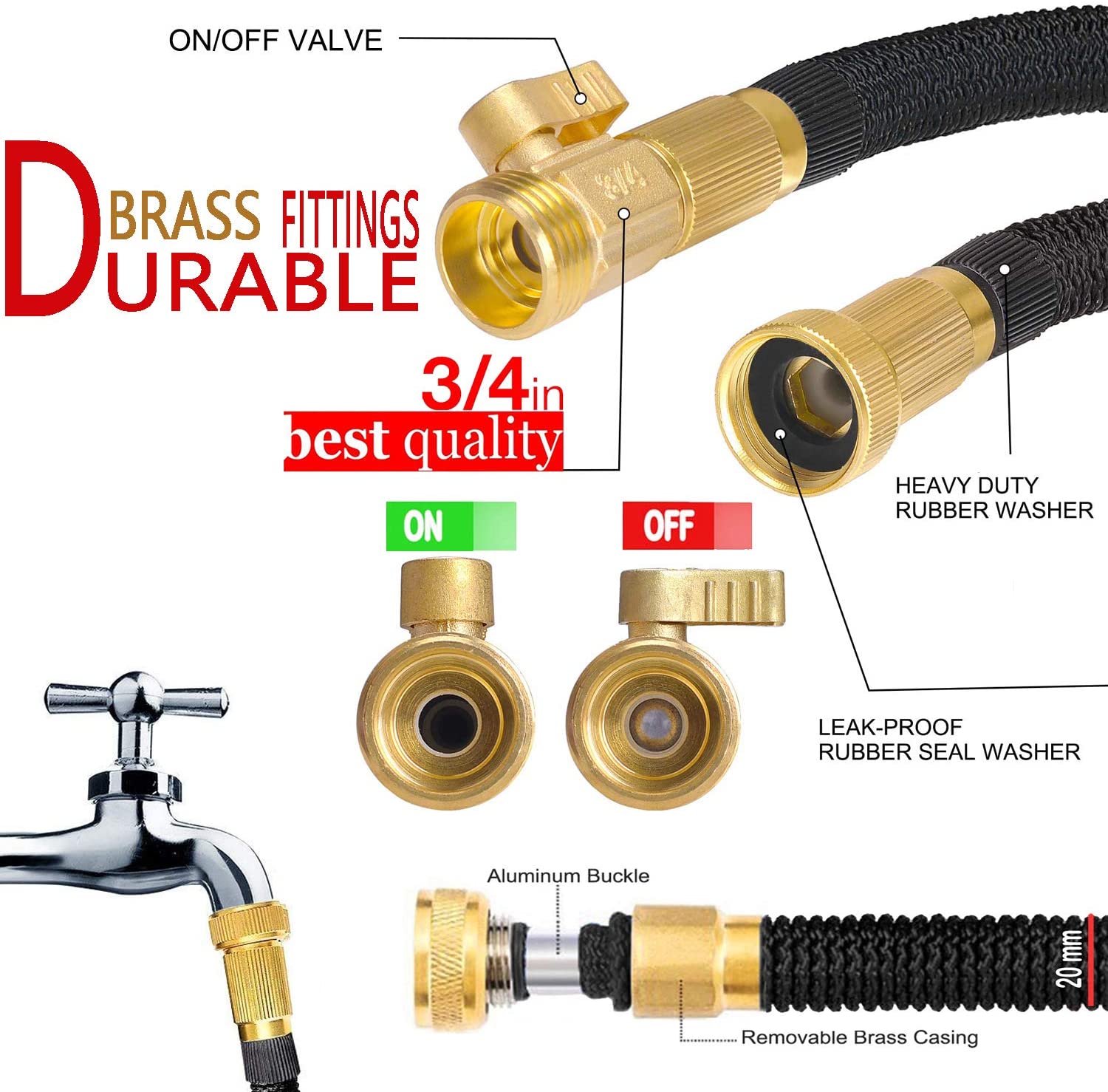 Quality Expandable Garden Hose - Homvista