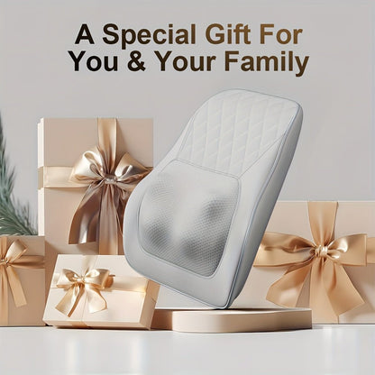 Rechargeable Heated Neck & Shoulder Massager, 3D Deep Tissue Kneading - Homvista