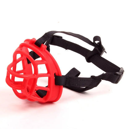 Silicone Basket Dog Muzzle, Flexible Adjustable Muzzle for Small, Medium & Large Dogs - Homvista