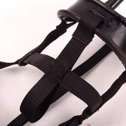 Silicone Basket Dog Muzzle, Flexible Adjustable Muzzle for Small, Medium & Large Dogs - Homvista
