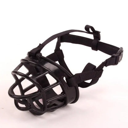 Silicone Basket Dog Muzzle, Flexible Adjustable Muzzle for Small, Medium & Large Dogs - Homvista