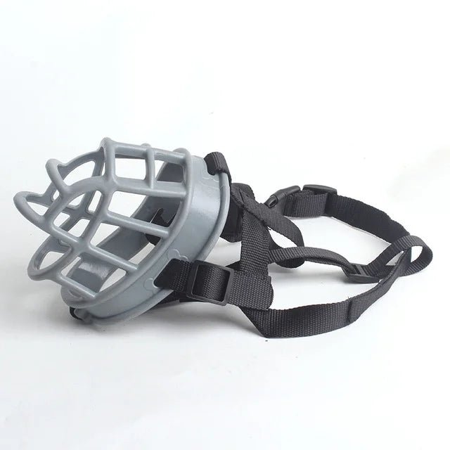 Silicone Basket Dog Muzzle, Flexible Adjustable Muzzle for Small, Medium & Large Dogs - Homvista