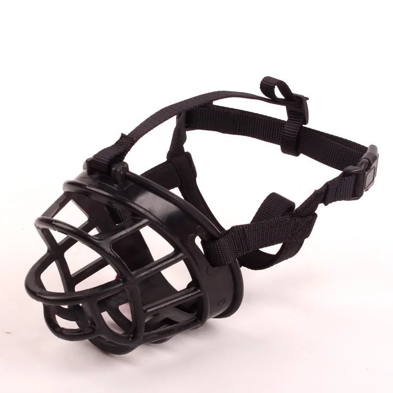 Silicone Basket Dog Muzzle, Flexible Adjustable Muzzle for Small, Medium & Large Dogs - Homvista