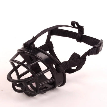 Silicone Basket Dog Muzzle, Flexible Adjustable Muzzle for Small, Medium & Large Dogs - Homvista