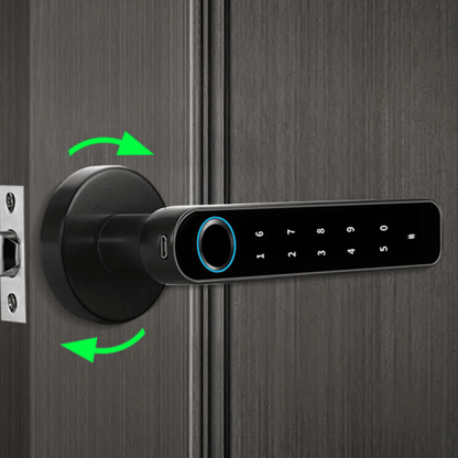 Smart Electronic Mobile App Controlled Bluetooth Fingerprint Door Lock - Homvista
