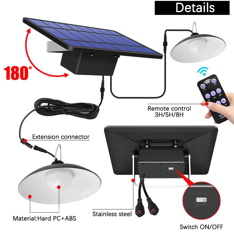 Solar Shed Lights - Homvista