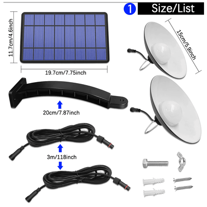 Solar Shed Lights - Homvista