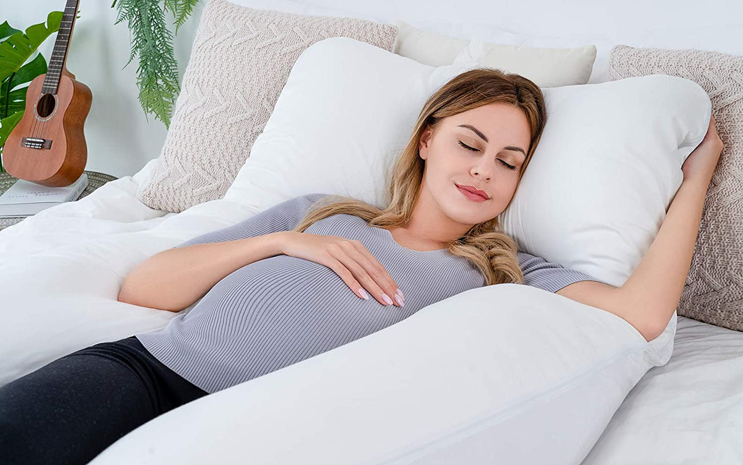 U-Shaped Full Body Pregnancy Maternity Pillow - Homvista