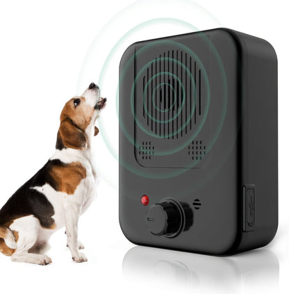 Ultrasonic Bark Control Device, 50ft Dog Barking Deterrent with Adjustable Sensitivity for Indoor & Outdoor Use - Homvista