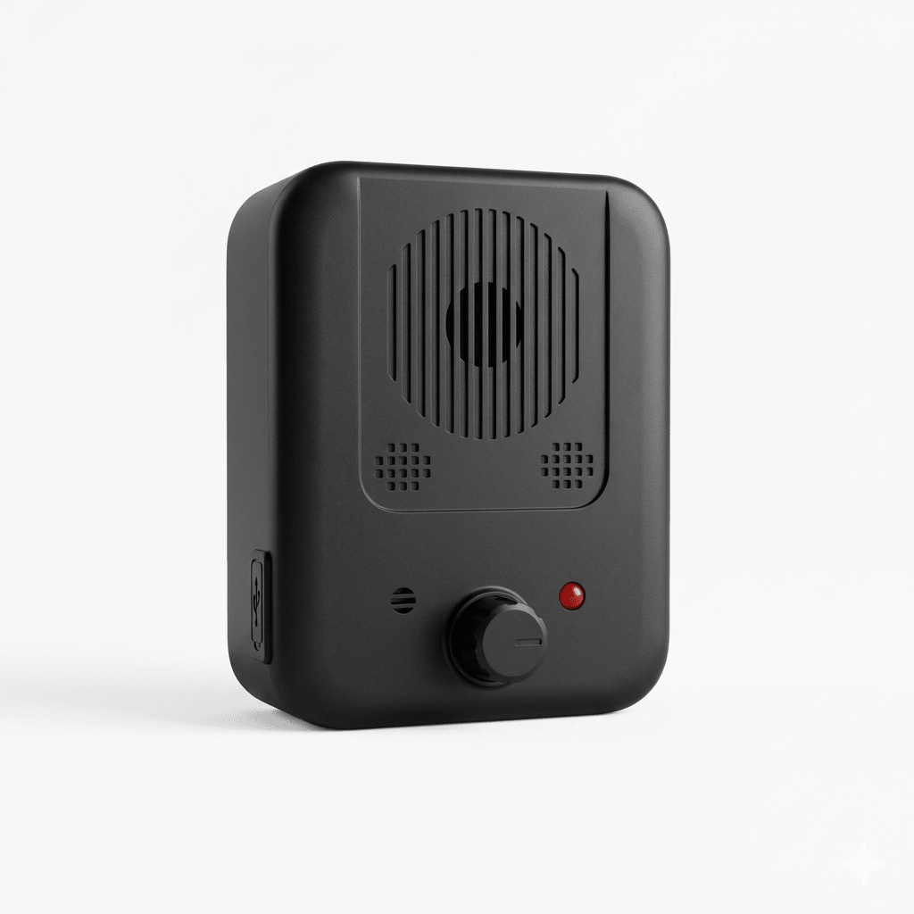 Ultrasonic Bark Control Device, Automatic Dog Barking Deterrent with 15–30kHz Adjustable Frequency - Homvista