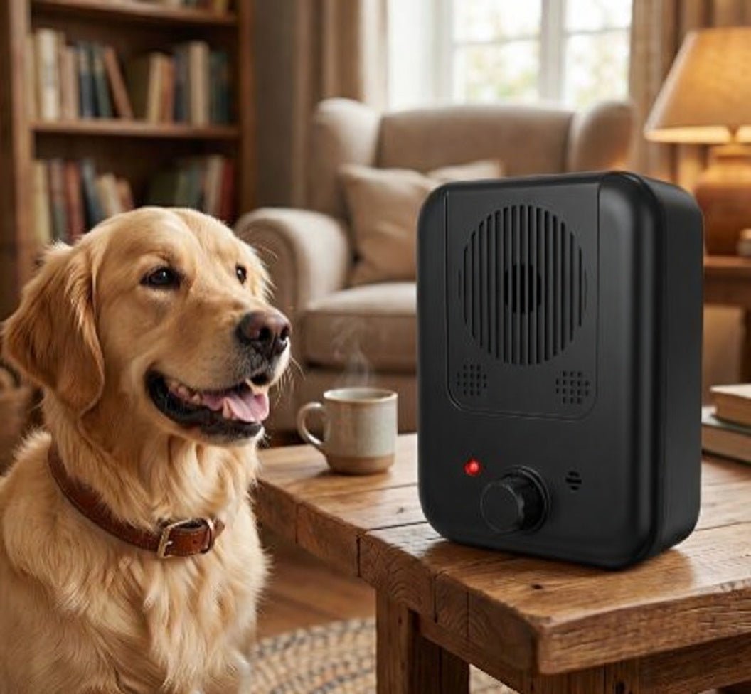 Ultrasonic Bark Control Device, Automatic Dog Barking Deterrent with Adjustable Sensitivity - Homvista