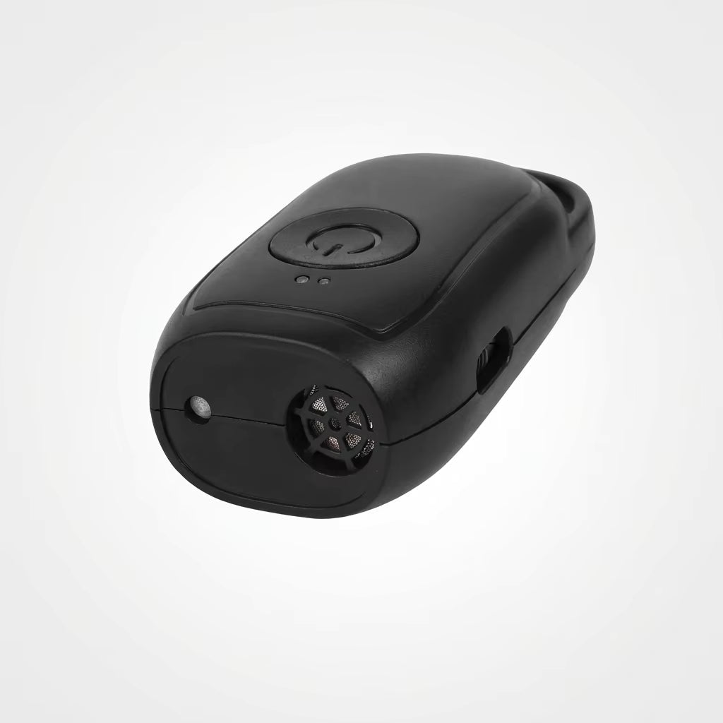 Ultrasonic Dog Training Device, Handheld Bark Deterrent with LED Light & One-Button Control - Homvista