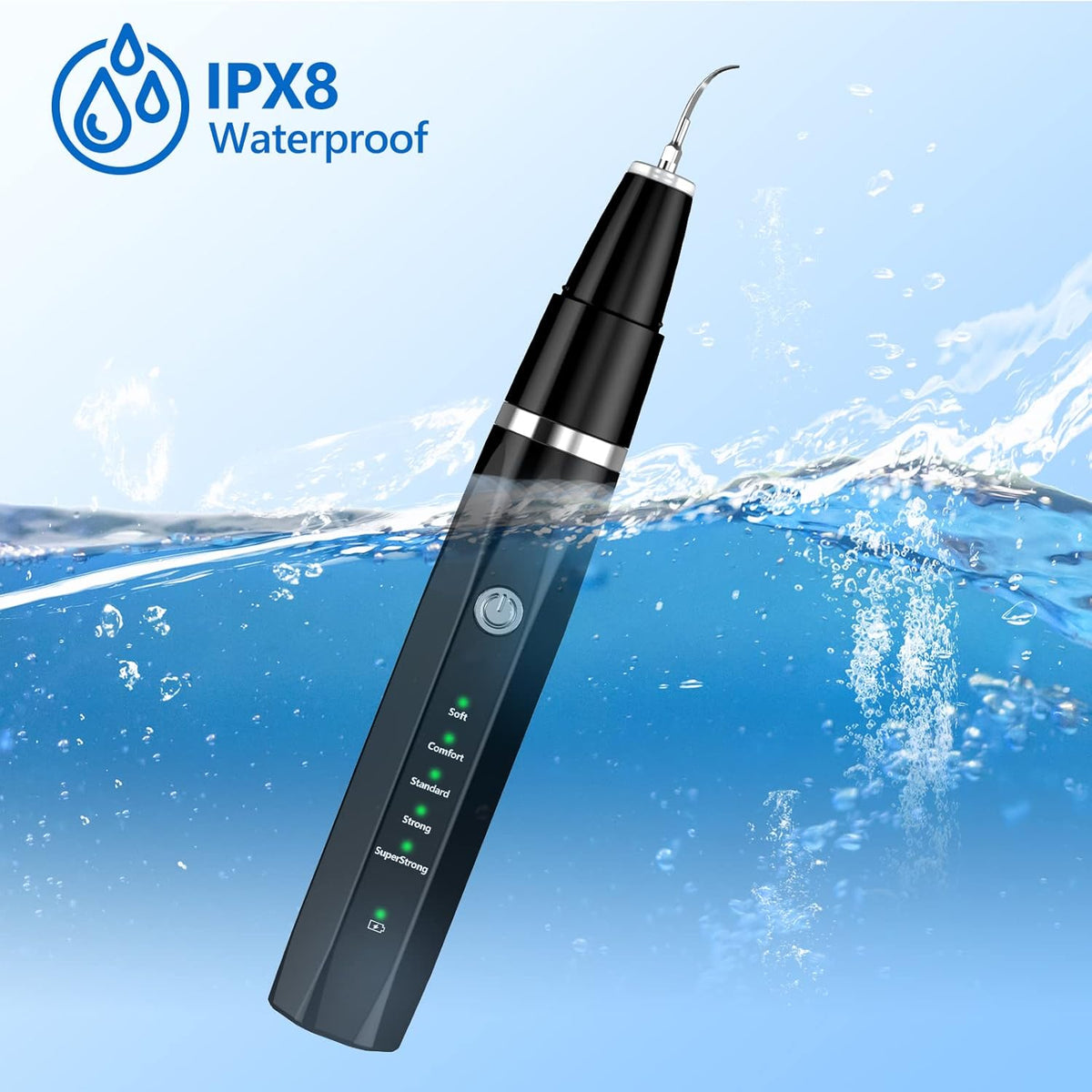 Ultrasonic Pet Dental Cleaner, Dog & Cat Teeth Cleaning Device for At-Home Maintenance - Homvista