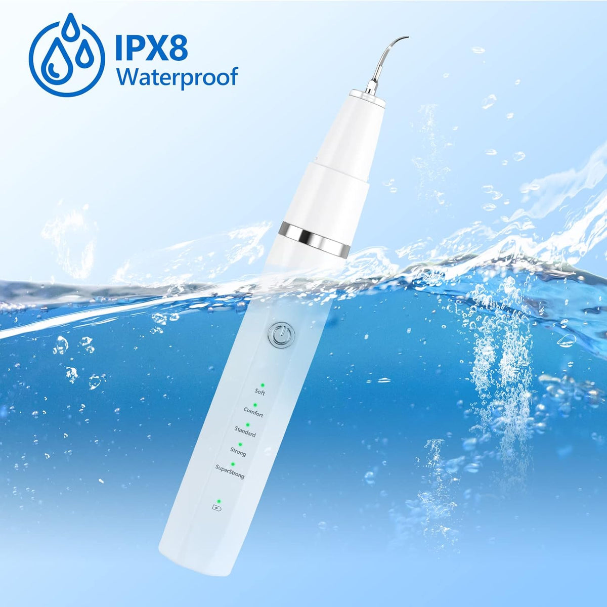 Ultrasonic Pet Dental Cleaner, Dog & Cat Teeth Cleaning Device for At-Home Maintenance - Homvista