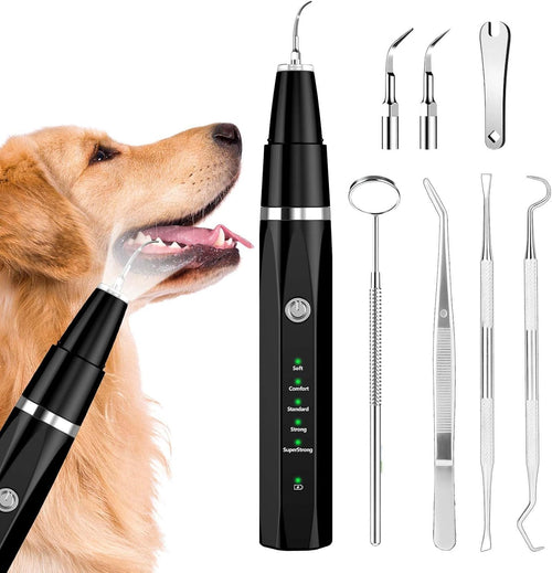 Ultrasonic Pet Dental Cleaner, Dog & Cat Teeth Cleaning Device for At-Home Maintenance - Homvista