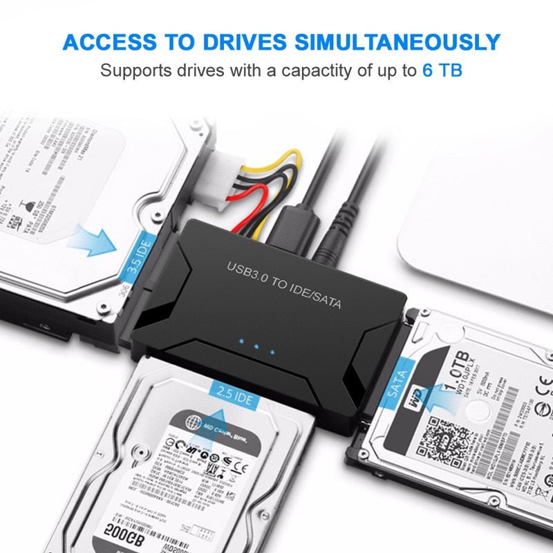 USB 3.0 to IDE/SATA Hard Drive Adapter - Homvista