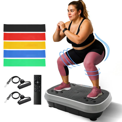 Vibration Platform Exercise Machine, 100 Speed Levels, Full Body Workout Board, Remote - Homvista