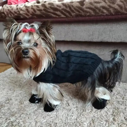 Winter Dog Boots, Insulated Water-Resistant Paw Shoes with Non-Slip Soles - Homvista