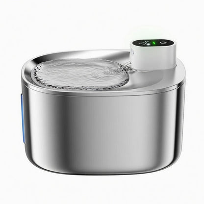 Wireless Cat Water Fountain, 1.5L Cordless Pet Fountain with Adjustable Flow & Quiet Pump - Homvista