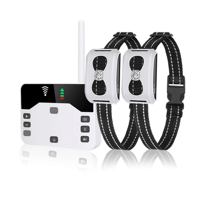 Wireless Dog Fence & Training Collar, 2-in-1 Remote System with 100–150m Range, IP65 - Homvista