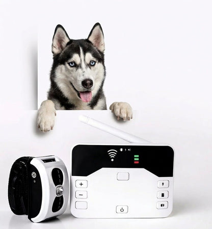 Wireless Dog Fence & Training Collar, 2-in-1 Remote System with 100–150m Range, IP65 - Homvista
